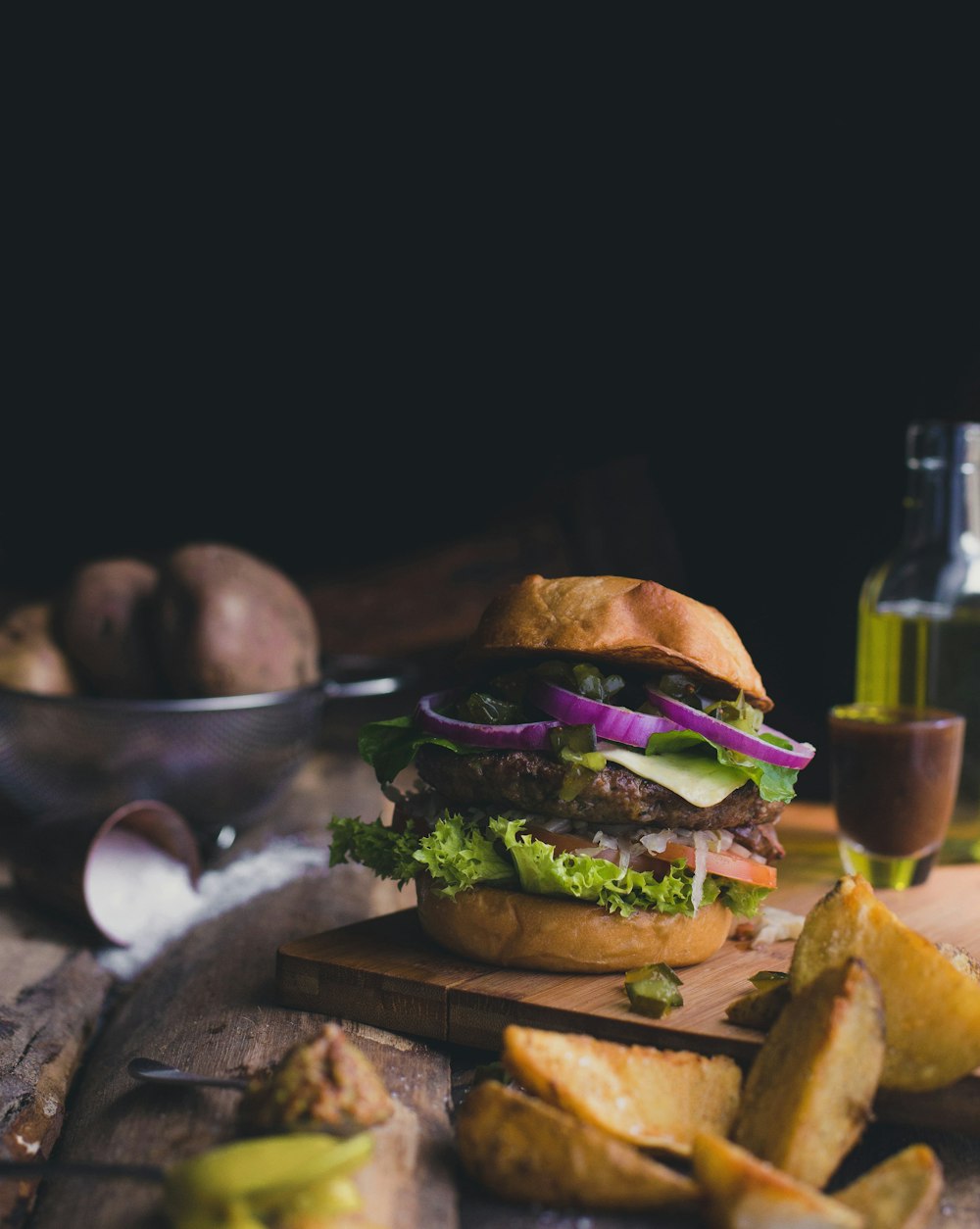 Hamburguesa al horno