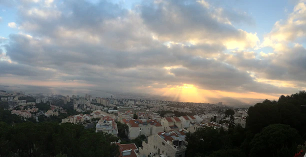 A panoramic view of the Vivanta township under bright morning light.