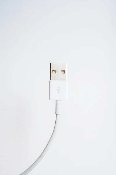 Cable USB blanco