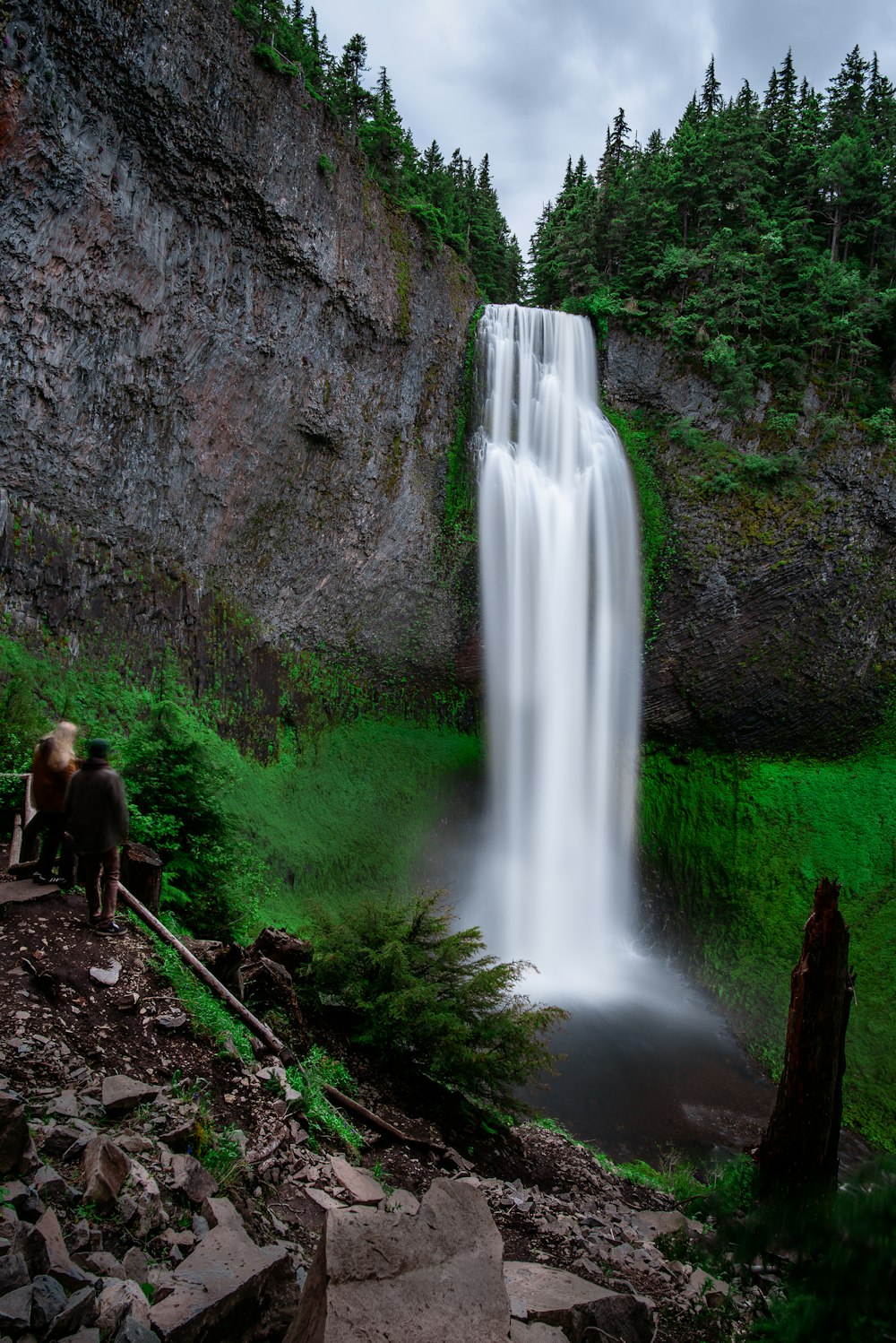 Cascadas durante el día