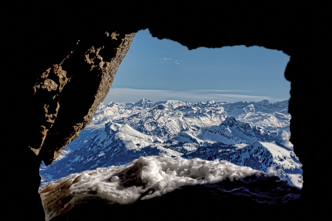 snow covered mountains during daytime