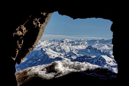 snow covered mountains during daytime in Mount Pilatus Switzerland