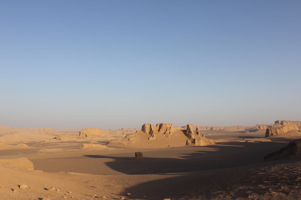 foto di paesaggio del deserto