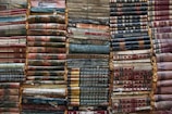 pile of books