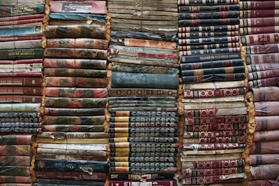 pile of books