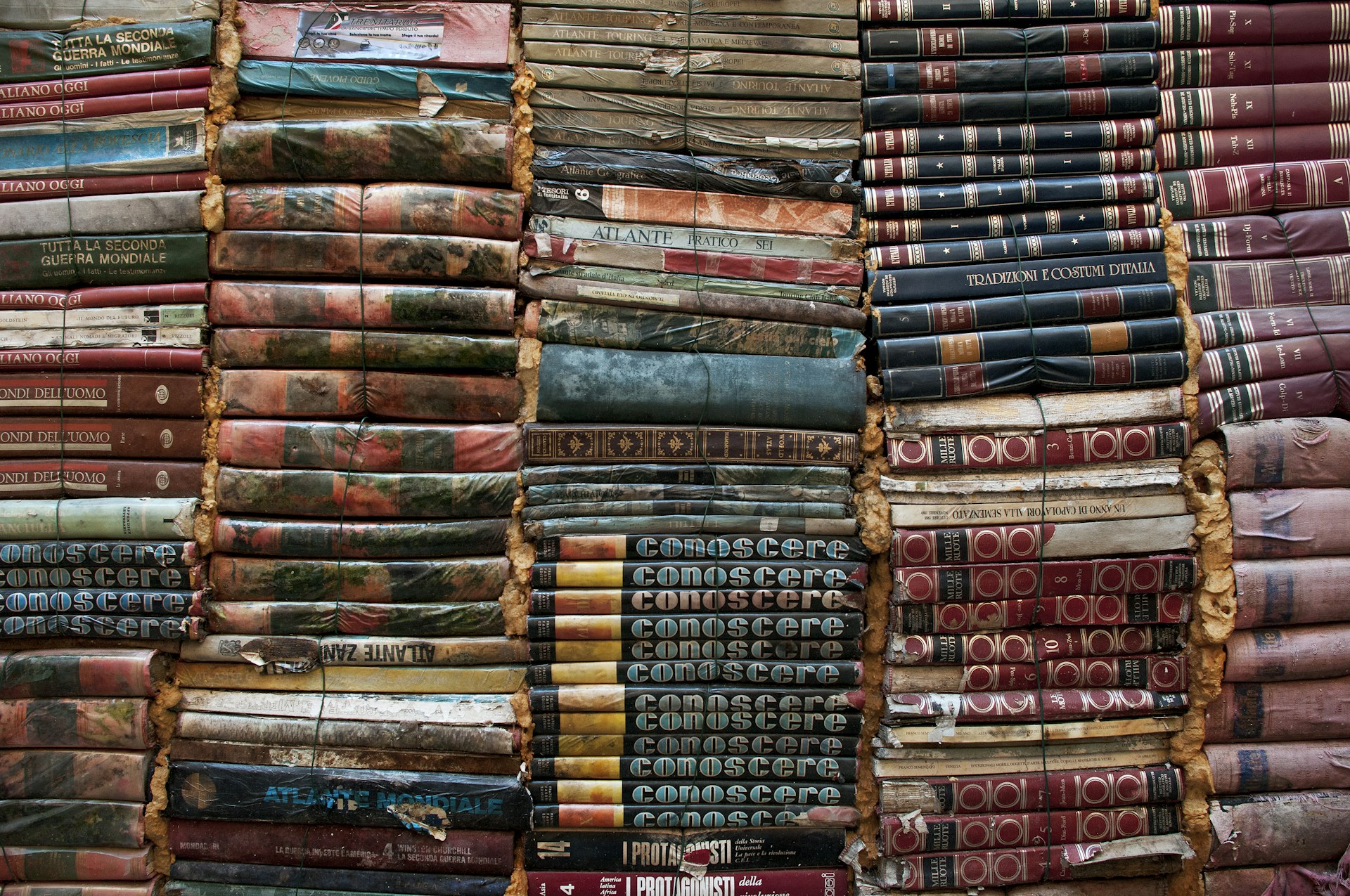 pile of books
