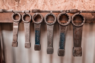 gray wrenches