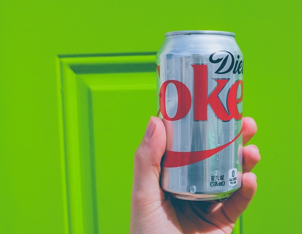 Diet coke can