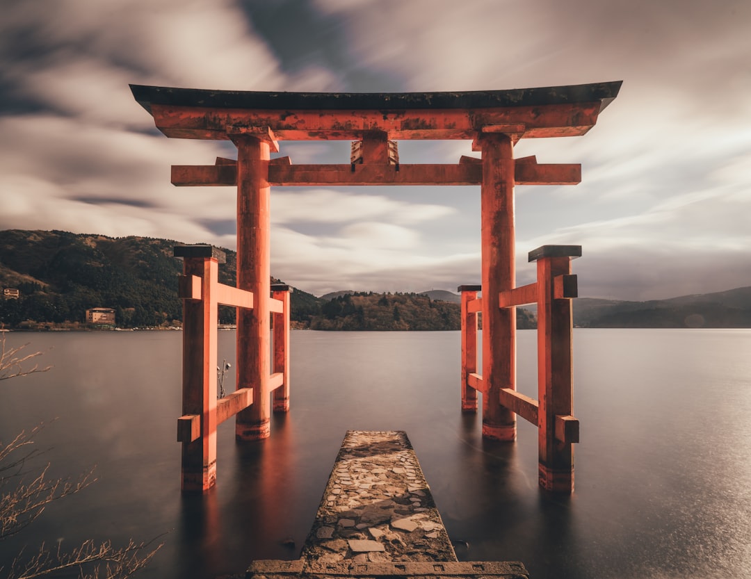 Beyond this gate God resides.
Photo taken at Hakone, Japan.