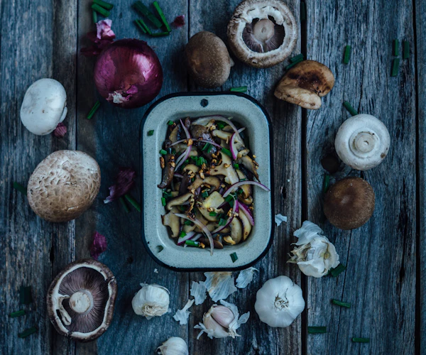 Fresh Button Mushrooms (250g)