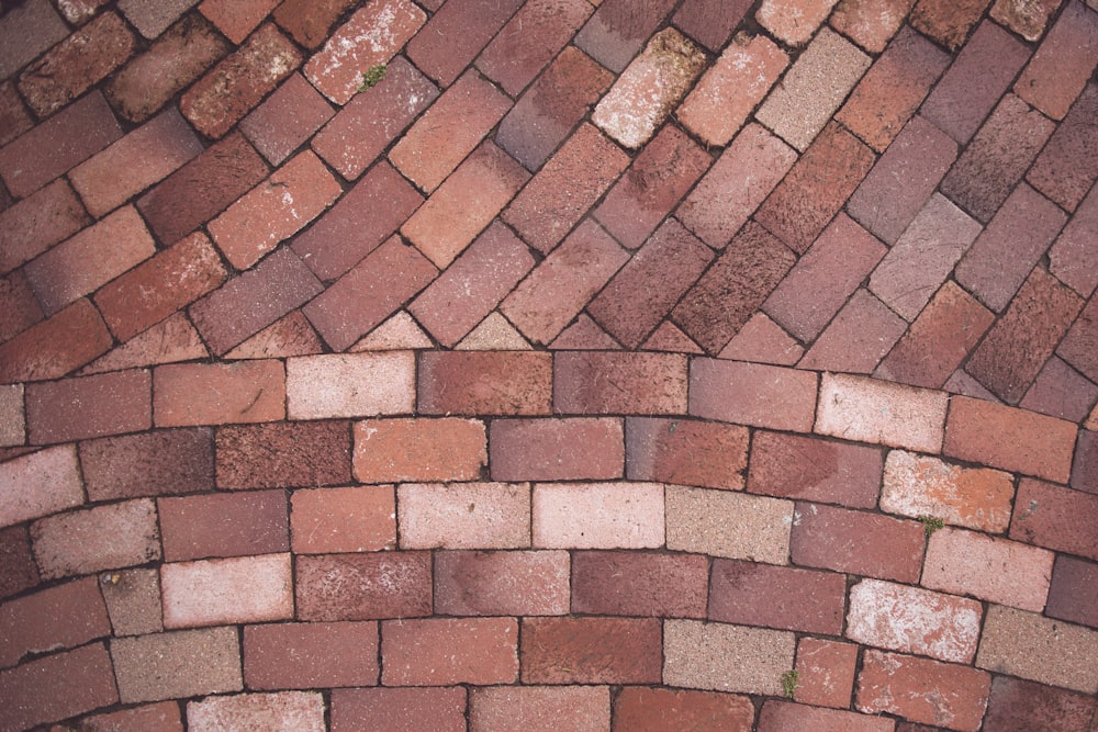 high angle photo of pavement