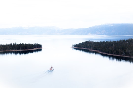 boat in body of water in Emerald Bay State Park United States