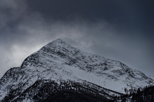 photo of Saas-Grund Mountain range near La Gouille