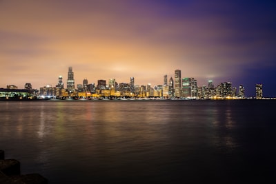 Chicago Skyline - From Adler Planetarium, United States