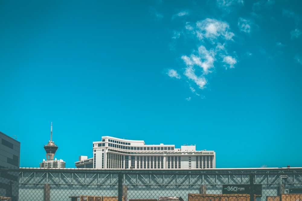 white concrete building