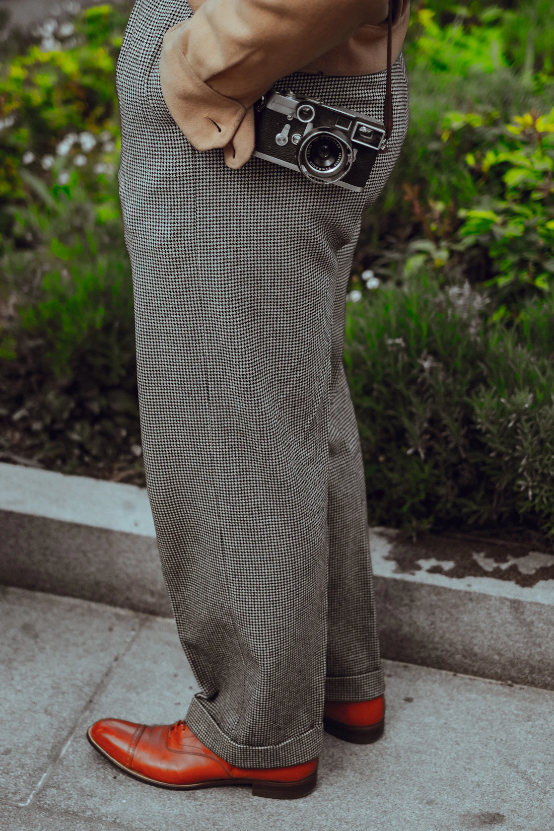 Tailored Wool Trousers
