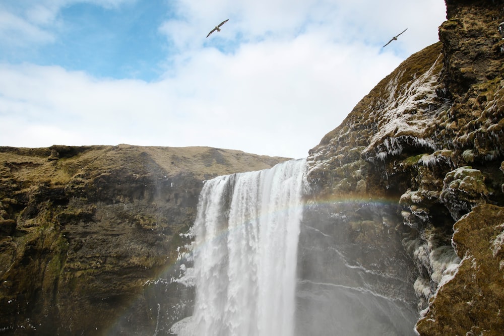 Fotografía de cascadas