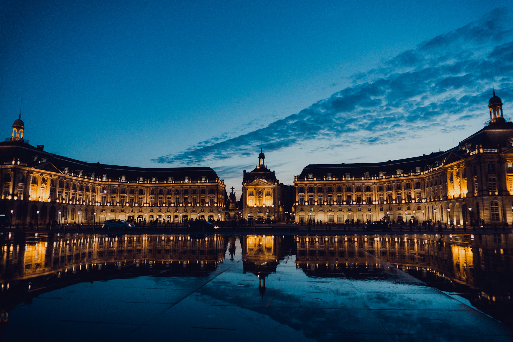 Miroir d'eau de Bordeaux