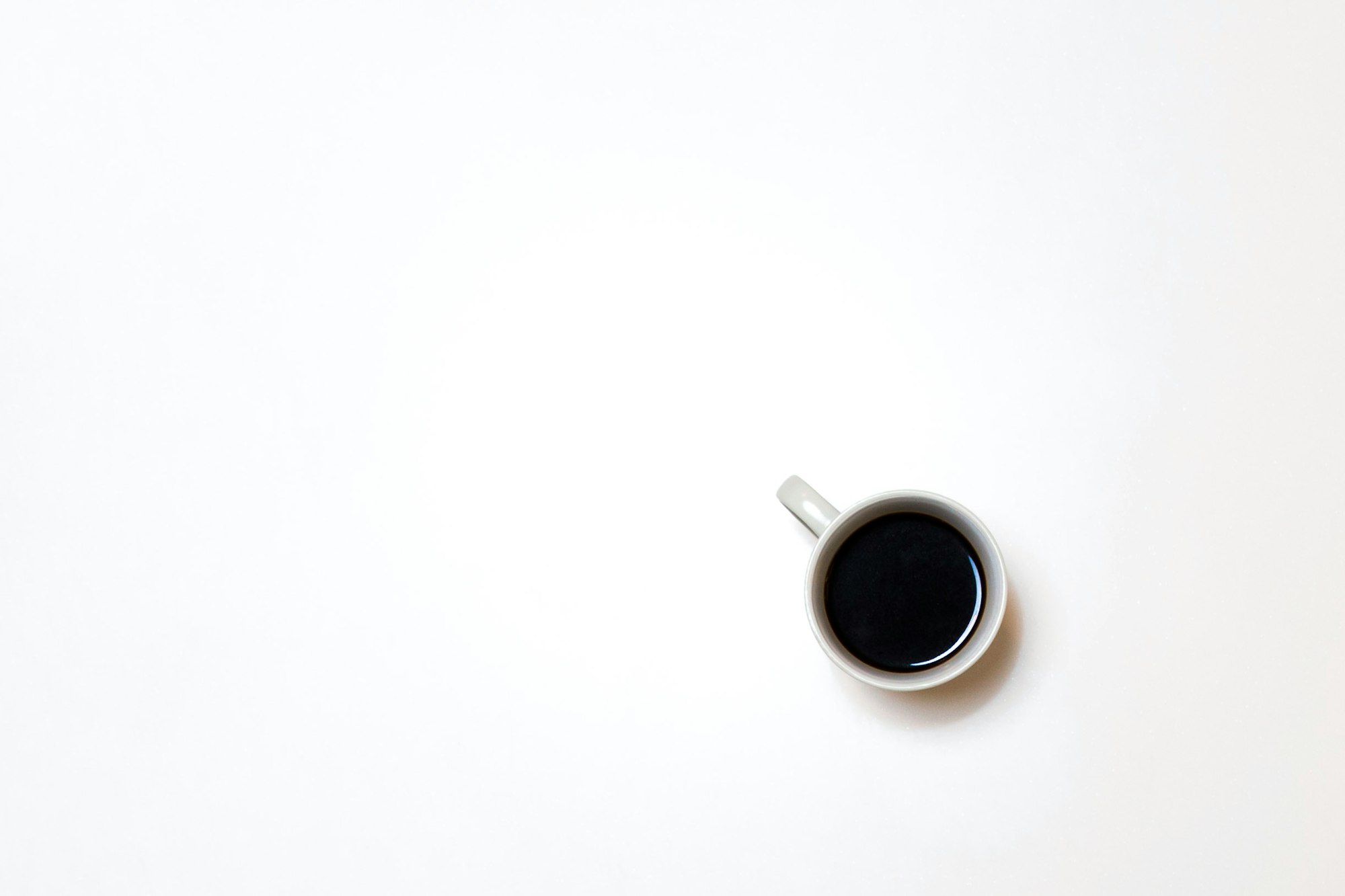 minimalist black coffee