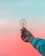 person holding light bulb