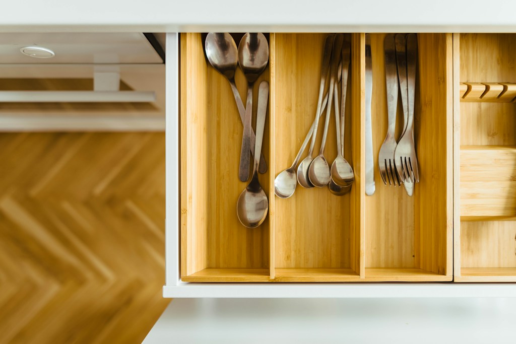 Acacia Kitchen Organizer