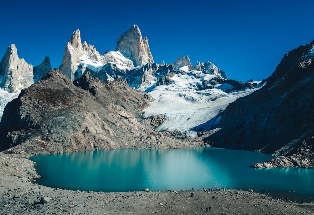 Beautiful lake in Patagonia