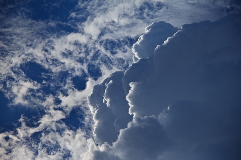 clouds and blue sky