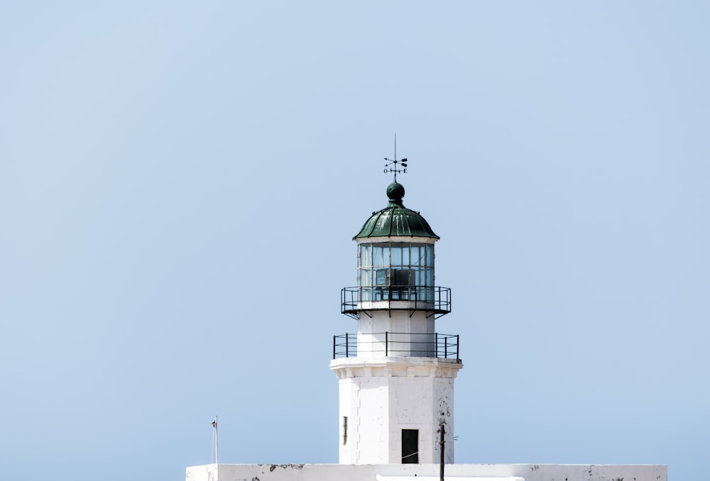 white lighthouse