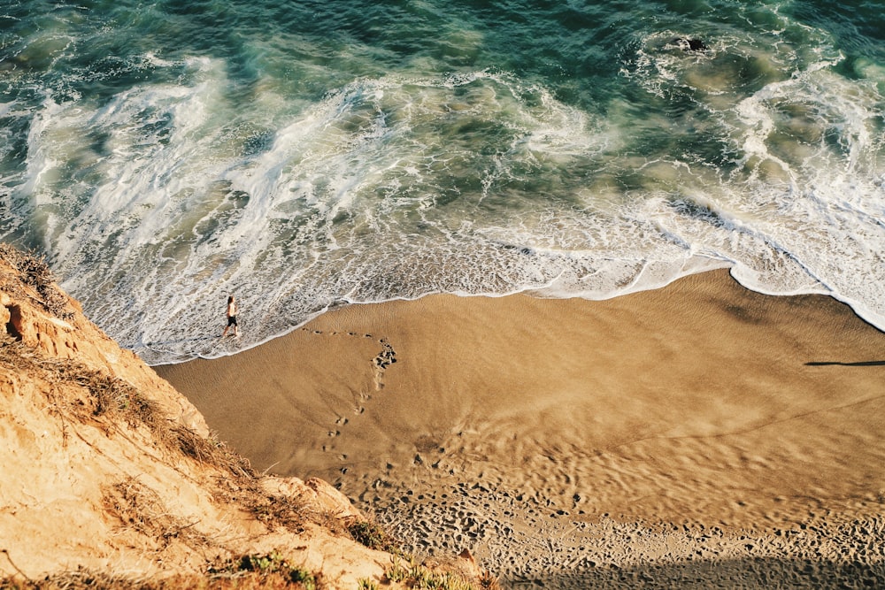 aerial photography of ocean during daytime