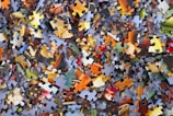 stack of jigsaw puzzle pieces