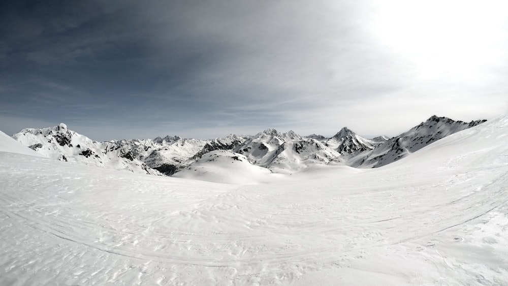 snow-covered mountain