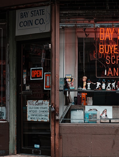 Bay State Inc. shopfront during day