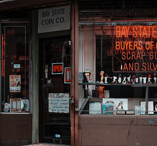 Bay State Inc. shopfront during day