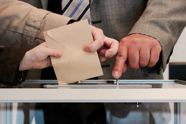 Editorial photograph of legal documents and contract review