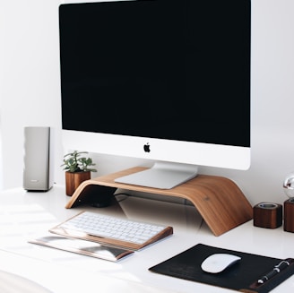 white iMac