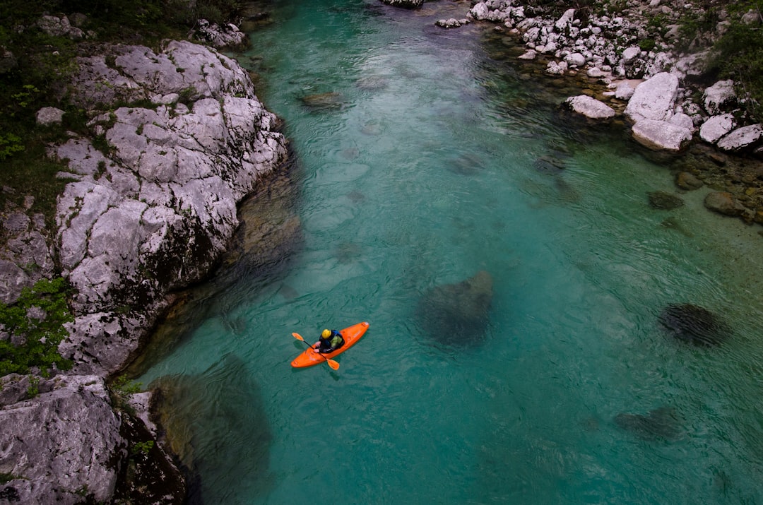 travelers stories about Watercourse in SoÄ�a, Slovenia