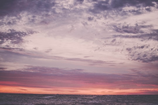 body of water during golden hour in Punta del Este Uruguay