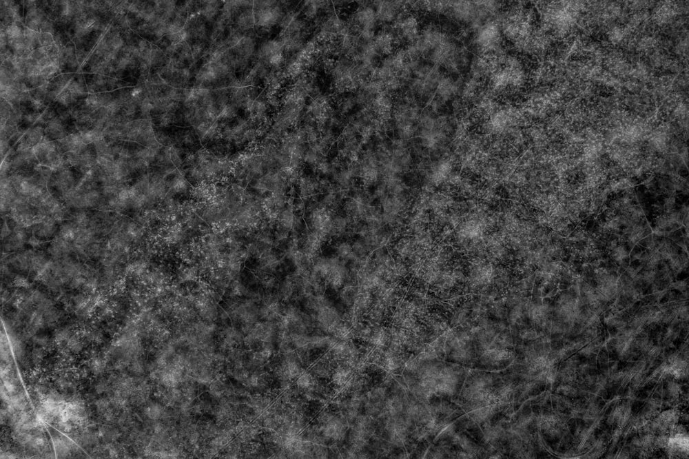 대리석 표면의 흑백 사진