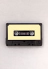 photo of black and brown cassette tape