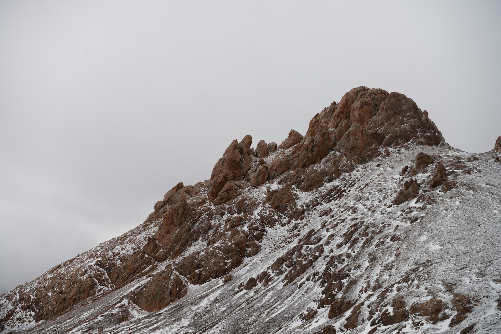 Nikon D610 + Nikon AF-S Nikkor 24-70mm F2.8E ED VR sample photo. Mountain with snows photography