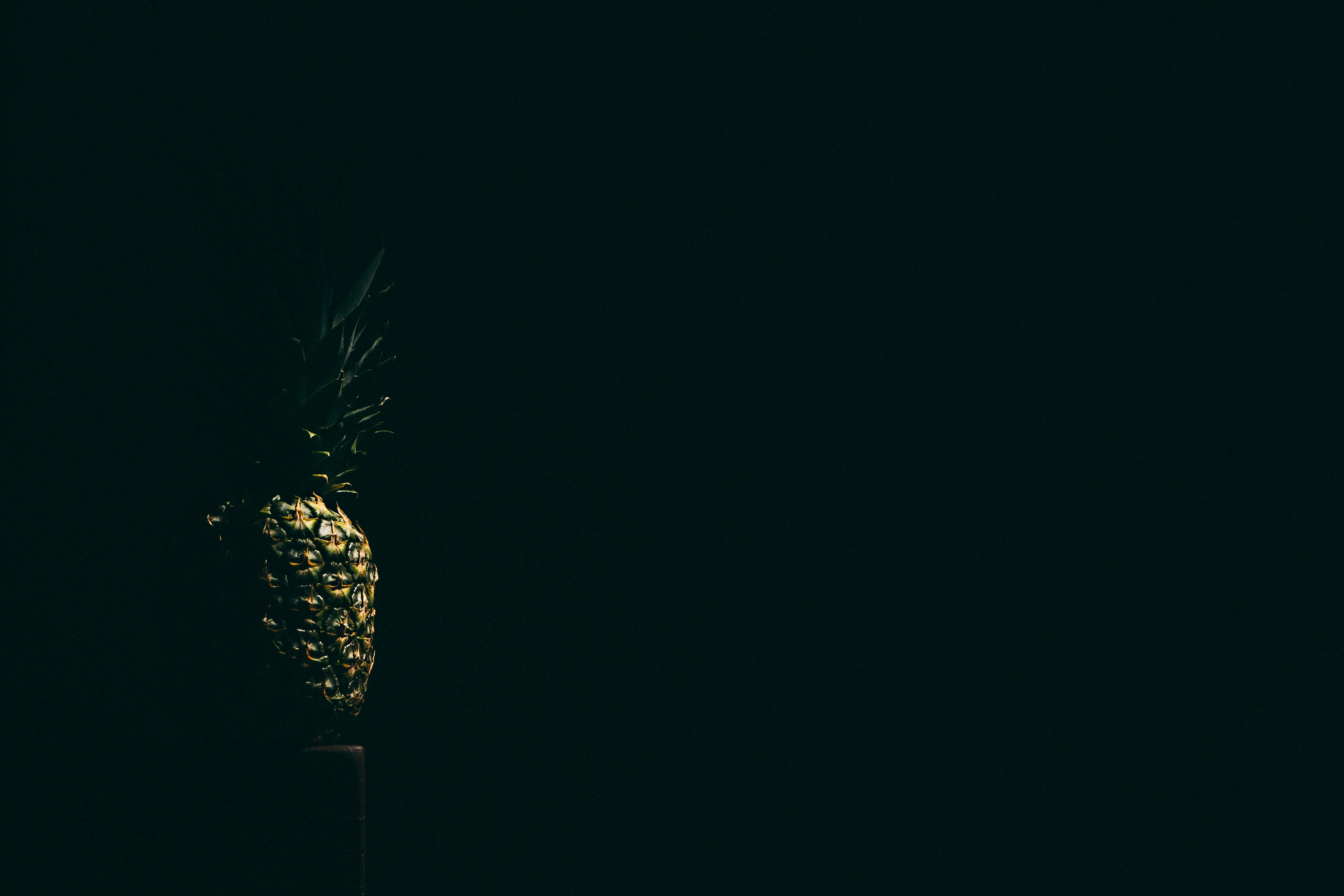 yellow and green pineapple