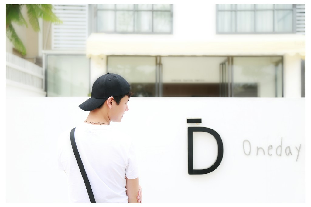Bold Black Logo Cap