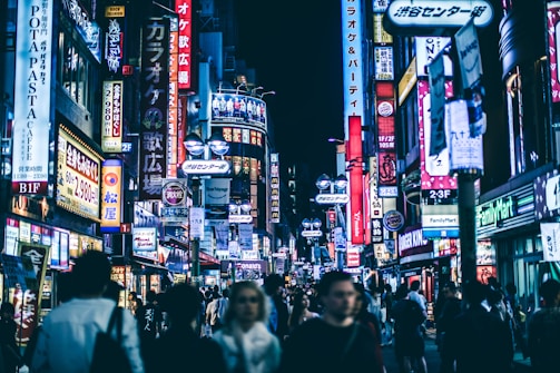 people gathered on street