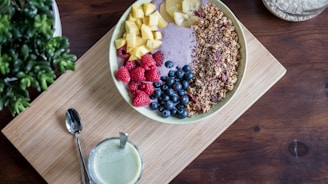 flat lay photography of fruits on plate