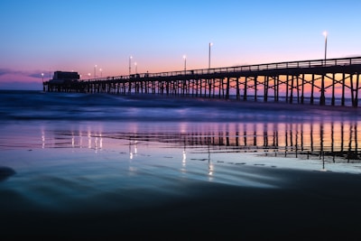 landscape photo of bridge