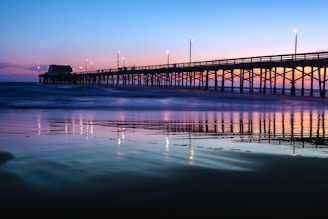 landscape photo of bridge