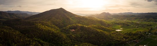 birds eye photography of green mountain in Sevierville United States