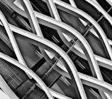 minimalist photography of spiral structure