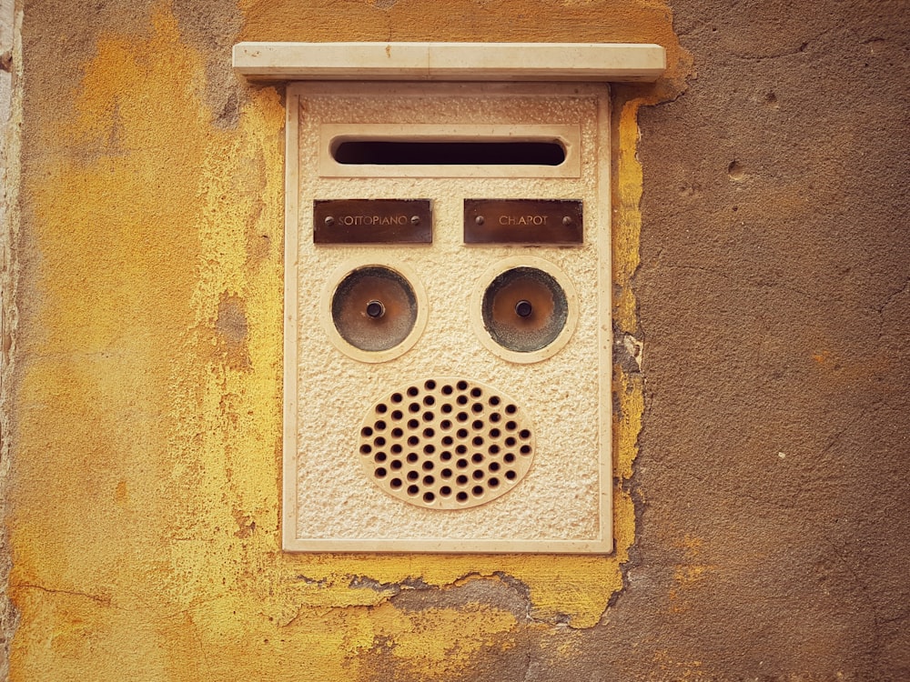 gray doorbell