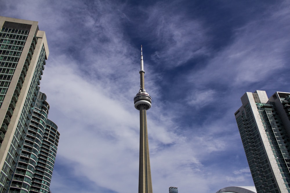 low angle photography of CN Tower, Canada